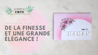 Créez une Carte TELLEMENT ÉLÉGANTE et toute en FINESSE !! Avec de la cartonnette de récup' !