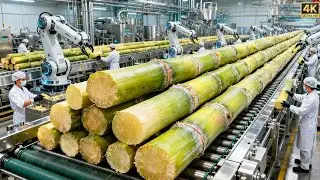 Inside a Modern Cane Sugar Factory: From Stalk to Crystal