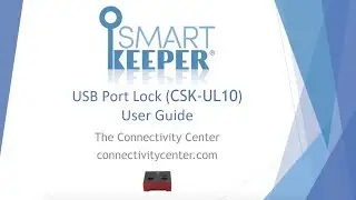 Advanced Physical USB Port Security: SMART KEEPER Professional Port Locks & Blockers w/ Custom Keys.