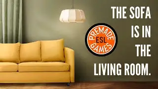 Rooms in a House and Household Objects | Learn English Classroom Guessing Game