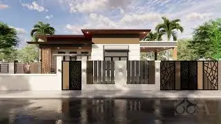 Modern Bungalow House Idea