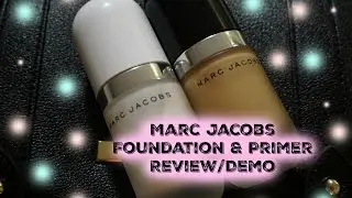 Marc Jacobs Foundation & Primer Review/Demo