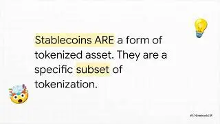 Tokenization vs Stablecoin
