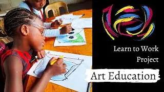 LEARN TO WORK PROJECT: Art & Crafts at Kololo Junior School Wakiso #education