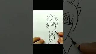 How to Draw Boruto Drawing #shorts #viral #youtube