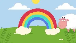Ba Ba Black Sheep - Bright Rainbow | Nursery Rhymes & Kids Songs