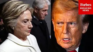 WATCH: Trump Reacts Publicly To Bill And Hillary Clinton Testifying About Epstein