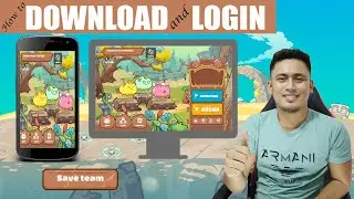 How to Download and Login Axie Infinity Game in PC and Mobile Android PART 4