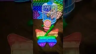Amazing Pop it butterfly 🦋 #popitfidget #viral #toys #satisfying