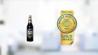 Black Shield Stout Quart | Gold Award Monde Selection 2021
