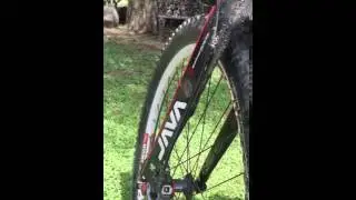 Carbon fork failure.