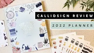 Callidsign Planner 2022 India Review and Flip-Through | Sanjana Raj