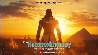 King Hotepsekhemwy: The 1st King of Egypt&rsquo;s Second Dynasty