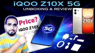 iQOO Z10X 5G Unboxing 🔥 Full Review in Hindi | Best 5G Phone Under ₹15,000? || iQOO Z10X 5G Features