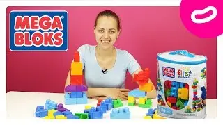 Конструктор Mega Bloks. Обзор детского конструктора. Игрушки для малышей