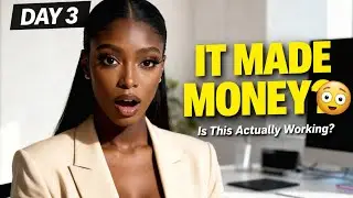 I Let an AI Influencer Try to Make Money (Day 3 Results 😳)