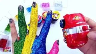 Learn Colors for Children Body Paint Finger Family Song DIY [Funny Kids Videos]
