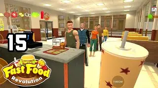 Food Revolution. Serve 🍔🍟🥤🍦 For Customers. (iOS,Andriod) #fastfoodrevolution