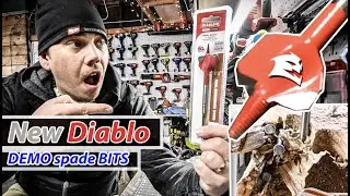 THIS CHANGES EVERYTHING! (NEW Diablo SPADE BITS EATS NAILS???)