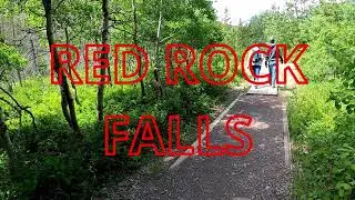 Glacier National Park - Many Glaciers - Red Rock Falls