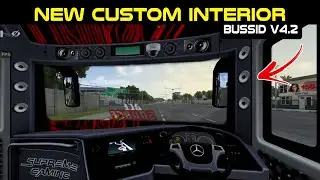 BUSSID CUSTOM INTERIOR V4.2/ NEW INTERIOR/ NEW DASHBOARD/ check video description