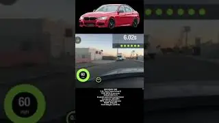 2013 BMW 335i 0-60 Mph Acceleration #shorts #bmw #335i #0to100