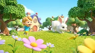 Oops! Baby Bunny Rolled into the Cozy Basket | Kids Songs & Nursery Rhymes