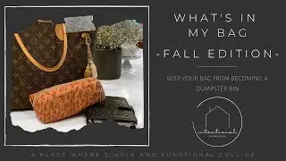 What's In My Purse - Fall Edition