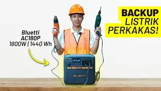 1800W REAL TEST! KUAT BUAT SEMUA PERKAKAS? ⚡ - Review Power Station Bluetti AC180P 1800 Watt
