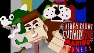 UNBEATABLE (FNF Mario's Madness V2 but Roblox)