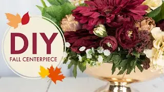 DIY Fall Centerpiece | Easy Autumn Home Decor | BalsaCircle.com