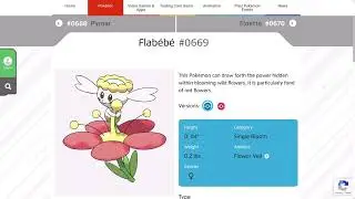 Pok&eacute;mon Year Cycle - Day 669: Flab&eacute;b&eacute; (Official Pok&eacute;dex)