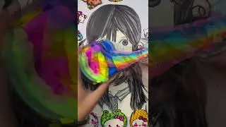 Paper ASMR | A top student girl transforms into a dopamine fueled trendy girl