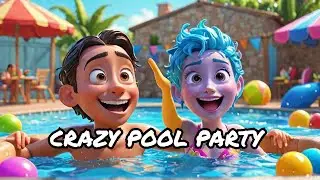 I Survived a CRAZY Pool Party with Affnan and Maira! @AnayaKandhal@cartoon @kidstv