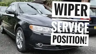 Положение стеклоочистителя лобового стекла Volvo *РУКОВОДСТВО*