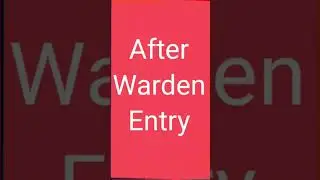 Before and after Warden Entry.IIT BHU Aryabhatta hostel,freshers.