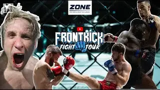 CAGE FIGHTING p&aring; G&ouml;teborgs B&Auml;STA nattklubb! 🥊 Zone Pro MMA & Muay Thai League | Frontkick Fight Tour