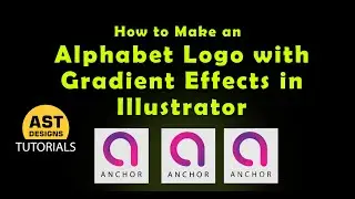 How to Make an Alphabet Logo with Gradient Effects in Illustrator