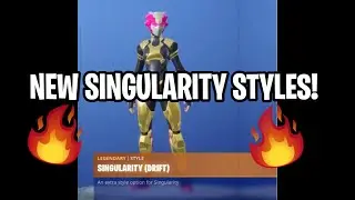 *NEW* LEAKED SINGULARITY STYLES..! (Utopia Skin)