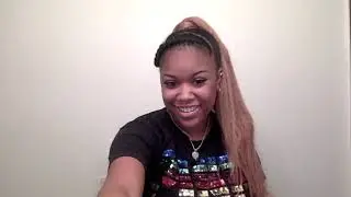 High PonyTail on Natural Hair Using ORSUNCER Clip Ponytail Extension