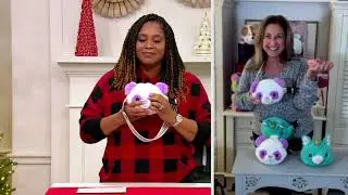 Cuddle Barn Enchanted Plush Fanny Pack with Sound on QVC