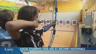 Local students take aim at archery nationals this weekend