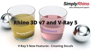 Rhino 7 и V-Ray 5 &mdash; Создание декалей
