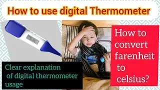 How to use digital thermometer in tamil #digitalthermometer