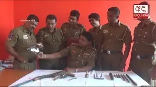 Suspect arrested for manufacturing and selling illegal firearms in Panadura