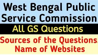 Wbpsc Ward Master Question & Answer | 22.11.2020 | Important 4 WBPSC Exams | Sources