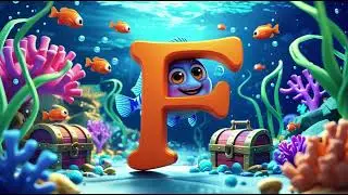 F for Fish &ndash; Fun with F! | ABC Learning Song for Kids 🐠🎵
