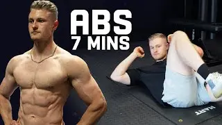 6 PACK ABS For Beginners You Can Do Anywhere (7 mins)