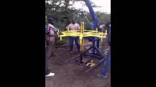 Village Drilling in REAL TIME - Manual Borehole Drilling