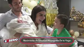 Kike Mayagoitia presenta a su segundo hijo | SNSerio